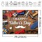 Fathers Day Backdrop Banner Happy Father's Day Decorations Banner Rustic Wood Tie Tool I Love Dad Background Best Dad Ever Party Supplies Photo Booth Props (7x5ft (82x60 inch))